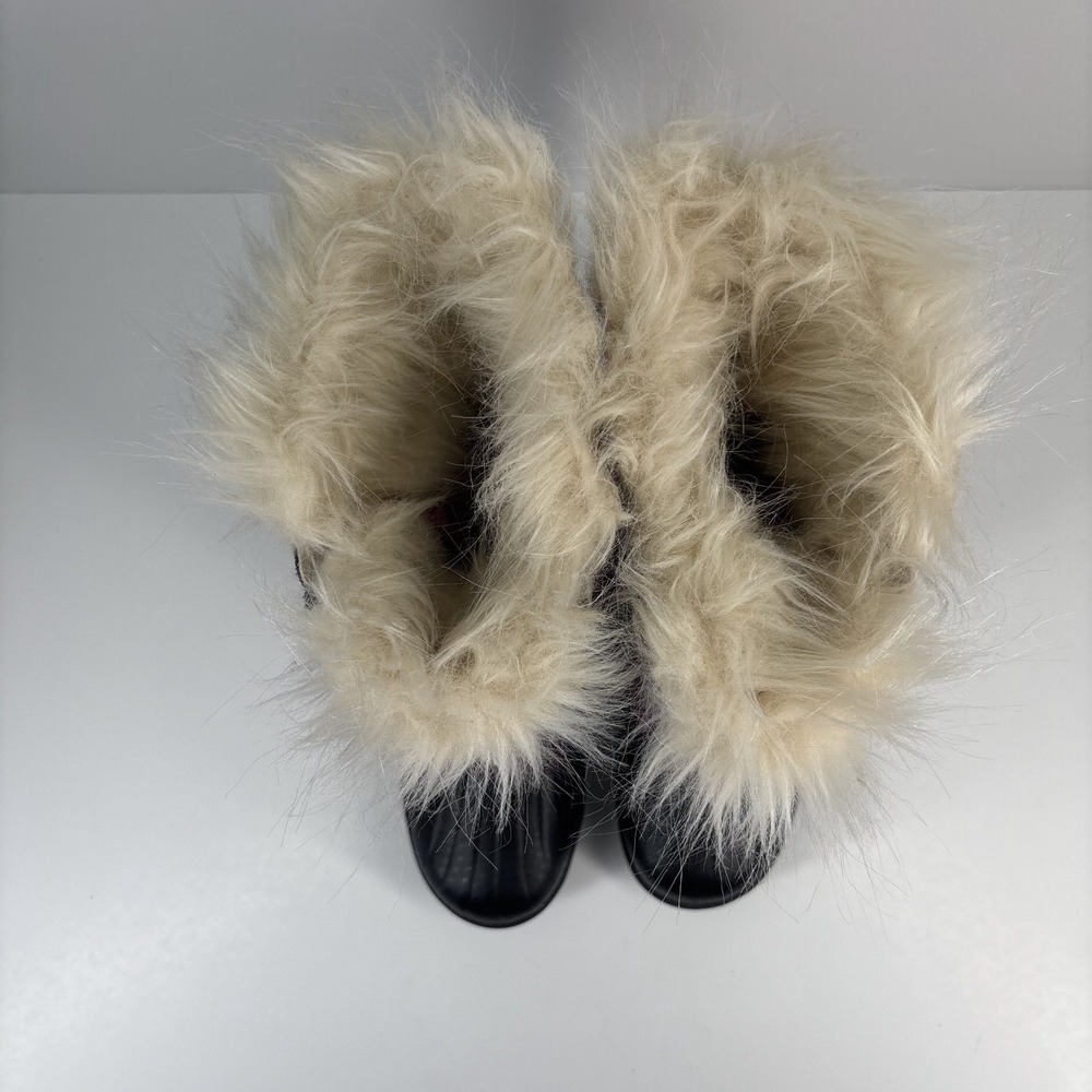 Sorel Tofino II Youth US 3 Purple Waterproof Winter Snow Boots‎ Faux Fur Cuff - Picture 6 of 16
